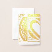 We Be Long Ademhalen Samen Folie Kaarten (Met envelop)