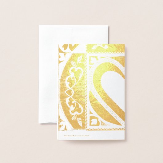 We Be Long Ademhalen Samen Folie Kaarten (Met envelop)