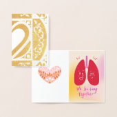 We Be Long Samen Folie Kaarten (Display)