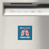 We Be-lung Samen Gelukkige Valentijnsdag Koppel Magneet (Insitu (Vaatwasser))