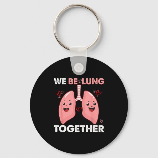 We Be-lung Samen Gelukkige Valentijnsdag Koppel Sleutelhanger (Voorkant)