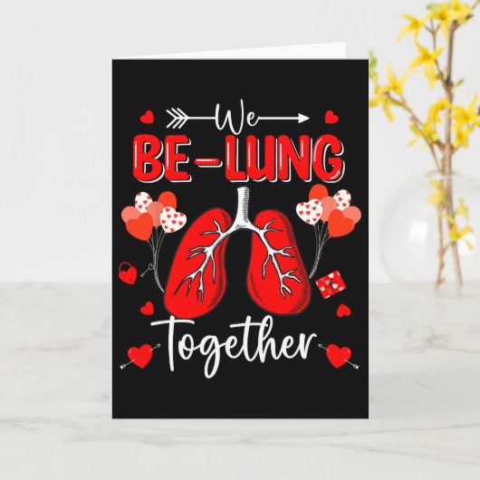 We Be-lung Samen Longfunctie Therapeut Valentin Kaart (Gele Bloem)