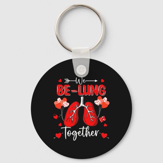 We Be-lung Together longfunctie-therapeut Valentin Sleutelhanger (Voorkant)