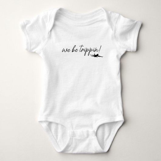 We Be Trippin Sweatshirt, Reis Sweater, Meisjes Tr Romper (Voorkant)