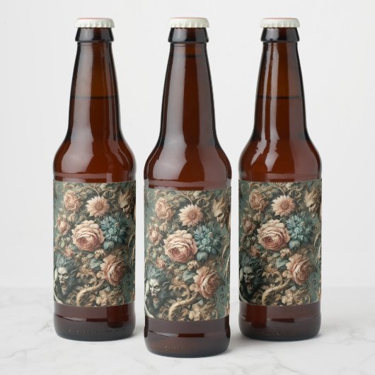 We Beast Tonight – Gothic Victorian Bier Etiket (Flessen)