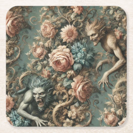 We Beast Tonight – Gothic Victorian Kartonnen Onderzetters