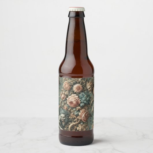 We Beast Tonight – Gotische Victoriaanse stijl Bier Etiket (Voorkant)