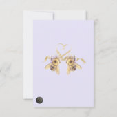 "We BEE long together" Classroom Valentine Card Notitiekaartje (Achterkant)