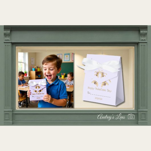 We BEE-Long Together Pollinator Valentine Bedankdoosjes