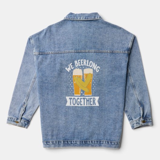We Beerlong Barbecue Meat Gr Denim Jacket (Achterkant)