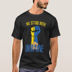 WE BEGINNEN MET OEKRAÏNE - STEUN VOOR OEKRAÏNE T-SHIRT
