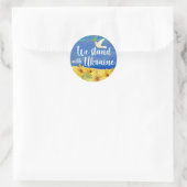 WE BEGINNEN MET OEKRAÏNE Stickers (Tas)
