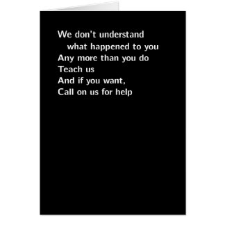 "we begrijpen het niet"