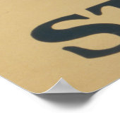 We behoren tot 100% sterk - Rode Kruis Poster (Hoek)