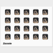 WE BELLEN GEEN 911 DOG RONDE STICKER (Vel)