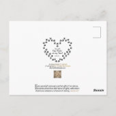 We Belong Together Briefkaart (Achterkant)