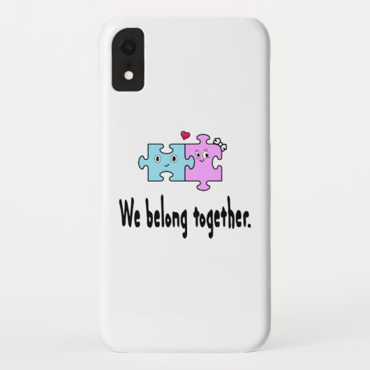 We belong together Case-Mate iPhone case (Achterkant)