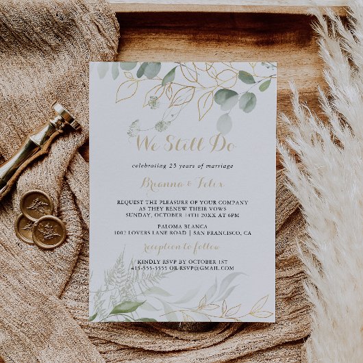 We beloven nog steeds goudgroene loof vernieuwing kaart