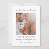 We besloten tot Forever Photo Verloving Aankondiging (Voorkant)