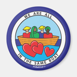 We bevinden ons allemaal in hetzelfde vak van 2,25 magneet