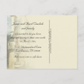 We bevinden ons in een Nieuw Castle Custom Address Aankondigingskaart (Achterkant)