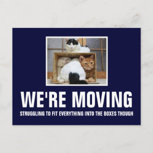 We bewegen aankondigingskaart