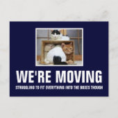 We bewegen aankondigingskaart (Voorkant)