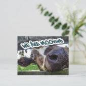 We bewegen aankondigingskaart (Staand voorkant)