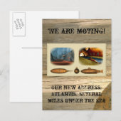 We bewegen aankondigingskaart (Voorkant / Achterkant)