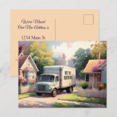 We bewegen briefkaart (Voorkant / Achterkant)