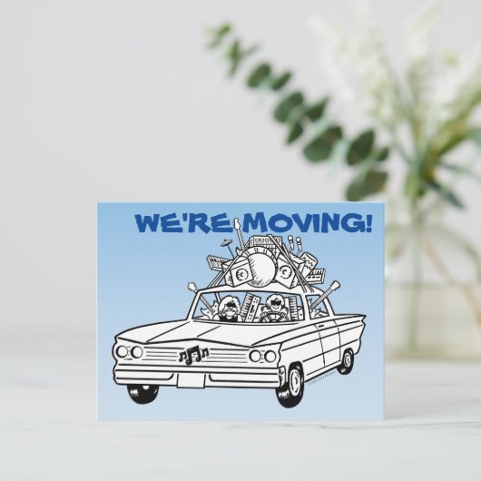 We bewegen. Briefkaart (Staand voorkant)