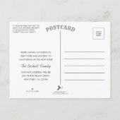 We bewegen | Nieuwe aankondiging adres (Achterkant)