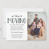 We bewegen | Nieuwe aankondiging adres (Voorkant)