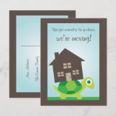 We bewegen - Turtle Mover Briefkaart (Voorkant / Achterkant)
