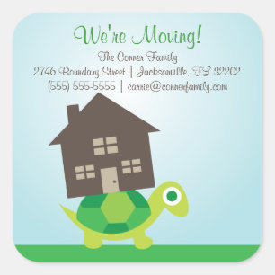 We bewegen - Turtle Mover Stickers