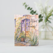 We bewegen Waterverf  deur Aankondigingskaart