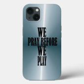 We bidden voor we spelen Case-Mate iPhone case (Achterkant)