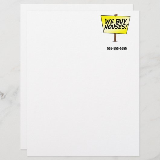 We bij het boekenkop briefhoofd sjabloon (Voorkant / Achterkant)