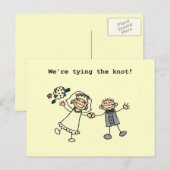 We binden de knoop door briefkaart (Voorkant / Achterkant)