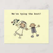 We binden de knoop door briefkaart (Voorkant)