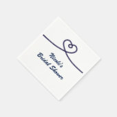 We binden de knoop nautische strand bruiloft servet (Hoek)