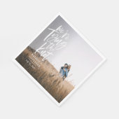 We binden de knot verlofpartij servet (Hoek)