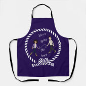 We binden de konijnenwijk. schort (Voorkant)