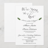 We binden de uitnodiging voor het ontvangen van we (Voorkant / Achterkant)