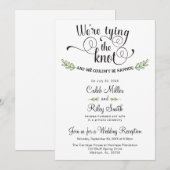 We binden de uitnodiging voor het ontvangen van we (Voorkant / Achterkant)