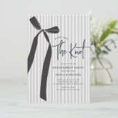 We binden het knoop Verloving Kaart (Staand voorkant)