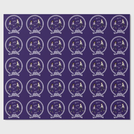 We binden het Verloving van de niet-homohuwelijk. Cadeaupapier (Vlak)