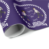 We binden het Verloving van de niet-homohuwelijk. Cadeaupapier (Rol Hoek)