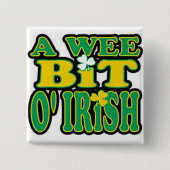 We bit O'Irish button (Voorkant)