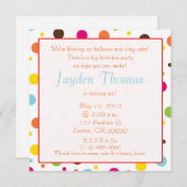 We blazen ballonnen op en icing... kaart (Voorkant / Achterkant)